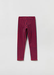 Ovs Leggings With Check Print
