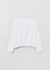 Ovs Long-Sleeved T-Shirt With Flowers Print