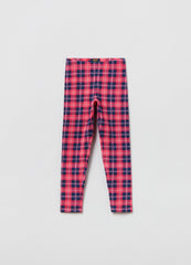 Ovs Girls Checked Leggings