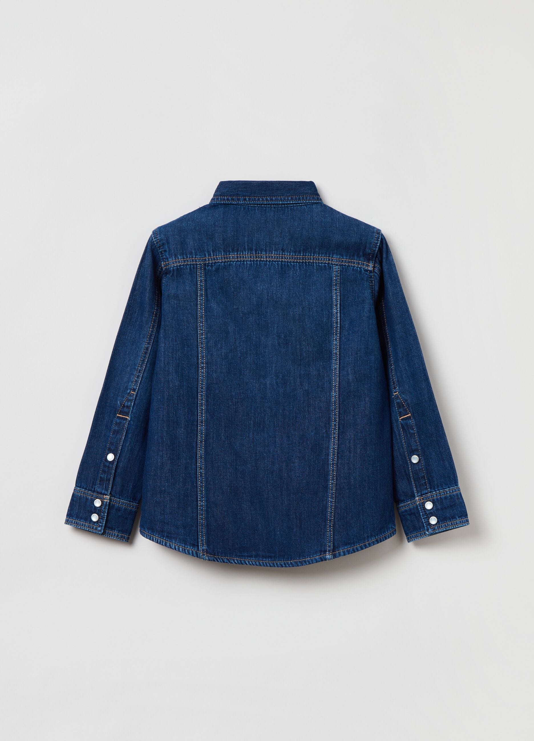 Ovs Housebrand Denim Shirt Ovs Housebrand Denim Shirt