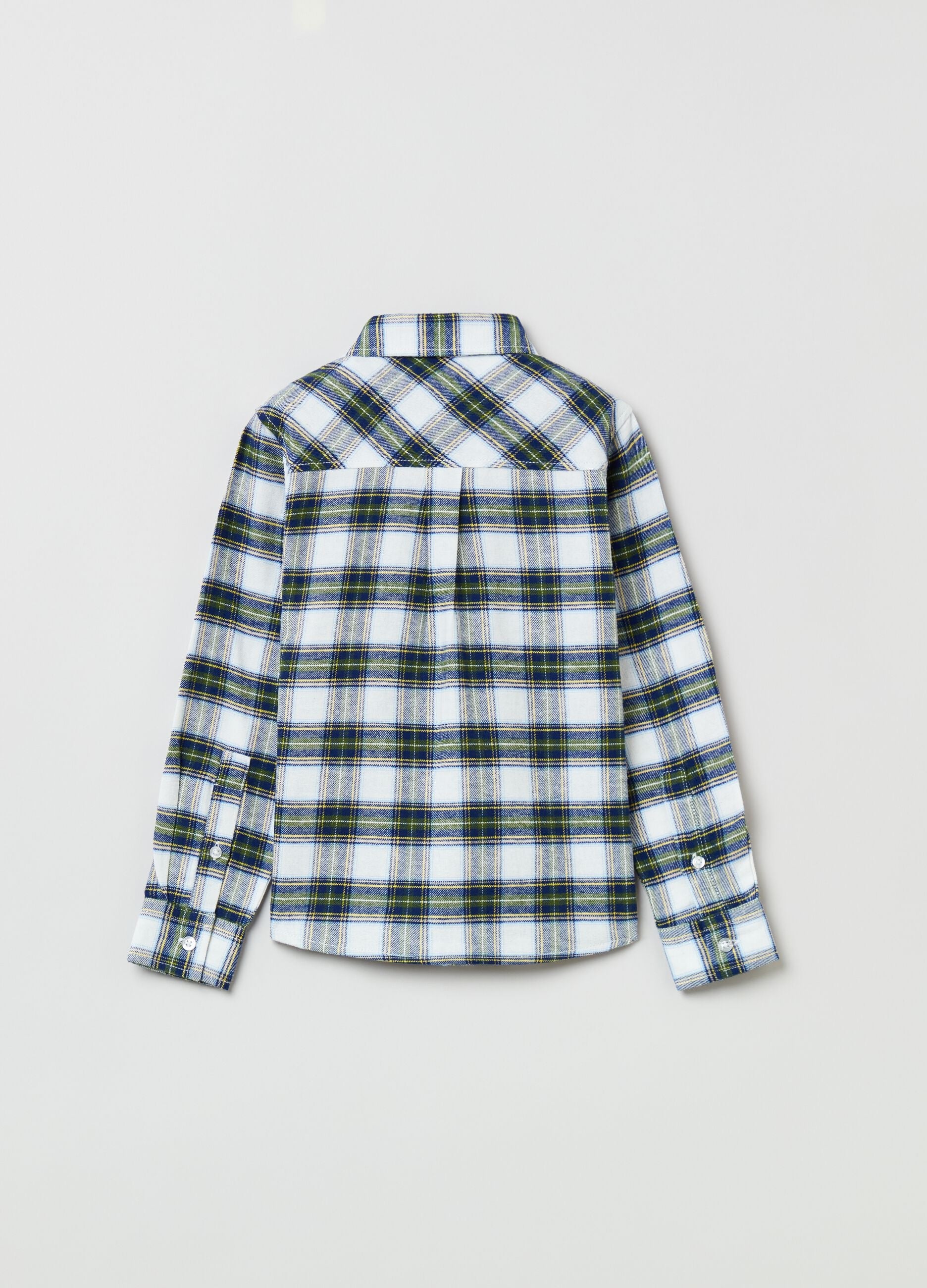 Ovs Housebrand Shirt In Check Flannel Ovs Housebrand Shirt In Check Flannel