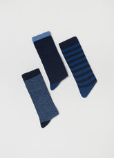 Ovs Boys 3 Pack Long Socks