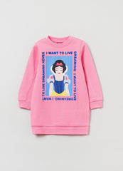 Ovs Girls Printed Sweat Dress