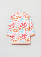 Ovs Girls Love Therapy Sweat Dress