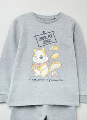 Ovs Girls Cartoon Print Pyjama Set