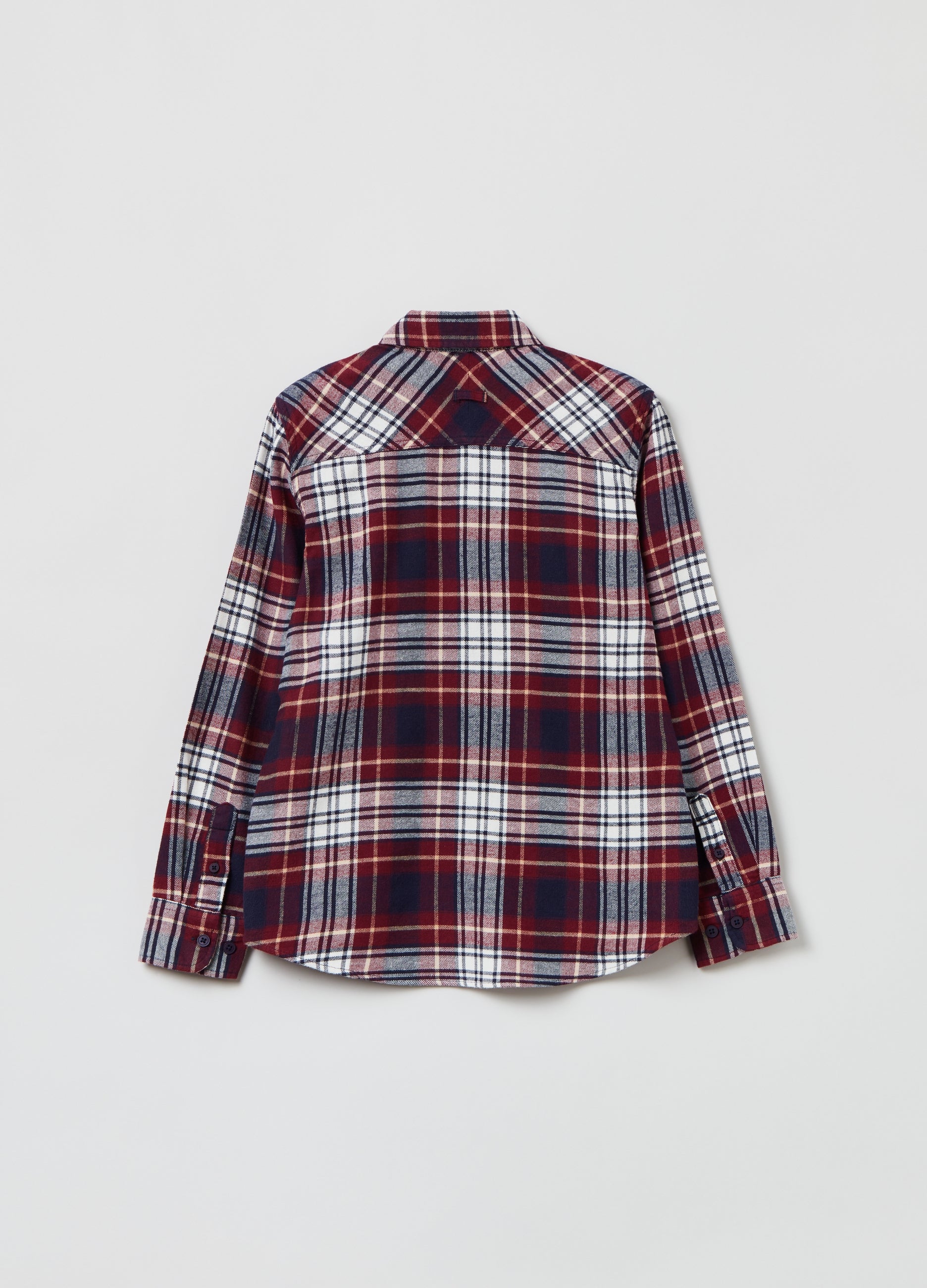 Ovs Boys Checked Shirt Ovs Boys Checked Shirt