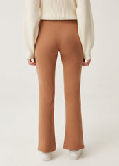 Ovs Womens Flared Trousers With High Waist