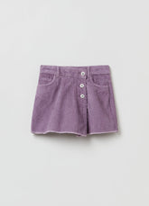 Ovs Girls Frayed Edge Corduroy Skirt