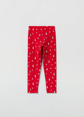 Ovs Girls Winter Print Leggings
