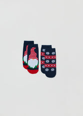 Ovs Boys Winter Gnome Slipper Socks