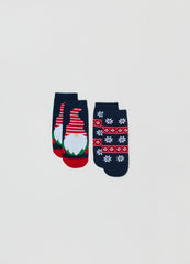 Ovs Boys Winter Gnome Slipper Socks