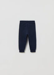 Ovs Kids Boy Plush Joggers With Drawstring