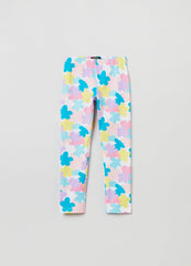 Ovs Kids Girl Leggings With Flower Print