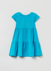 Ovs Kids Girl Short-Sleeved Tiered Dress