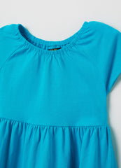 Ovs Kids Girl Short-Sleeved Tiered Dress