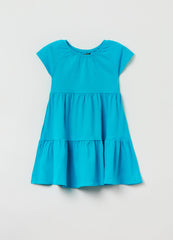 Ovs Kids Girl Short-Sleeved Tiered Dress