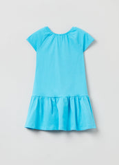 Ovs Kids Girl Cotton Dress With Flounce