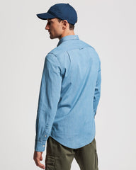 Gant Slim Fit Indigo Shirt
