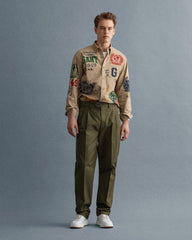 Gant Straight Pleated Chinos