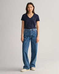 Gant Shield V-Neck T-Shirt