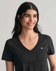 Gant Shield V-Neck T-Shirt