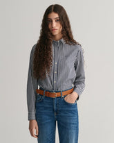 Gant Regular Fit Striped Poplin Shirt