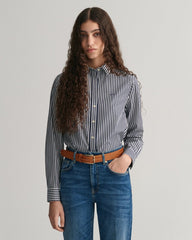 Gant Regular Fit Striped Poplin Shirt