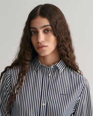 Gant Regular Fit Striped Poplin Shirt