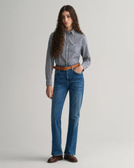 Gant Regular Fit Striped Poplin Shirt