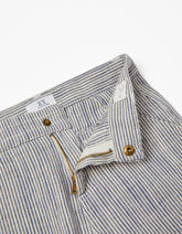 Zippy Boys Striped Cotton And Linen Shorts