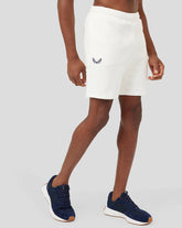 Men’S Lightweight Tech Jersey Sweatshorts - Ecru