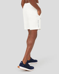 Men’S Lightweight Tech Jersey Sweatshorts - Ecru