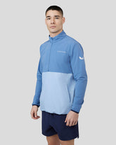 Men'S Long Sleeve 1/2 Zip Top - Horizon