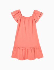 Zippy Ruffled Dress For Girls