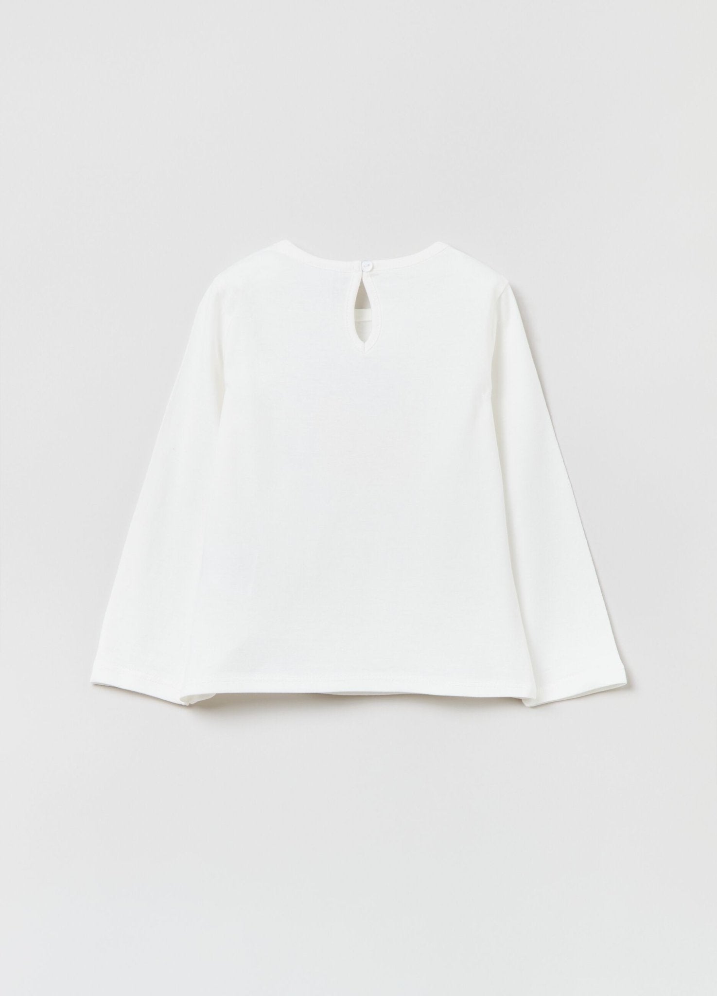 Ovs Cotton T-Shirt With Kitten Print Ovs Cotton T-Shirt With Kitten Print