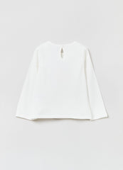 Ovs Cotton T-Shirt With Kitten Print