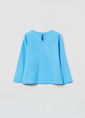 Ovs Cotton T-Shirt With Pear And Heart Print