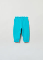 Ovs Stretch Cotton Paper Bag Joggers