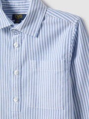 OVS Boys' regular fit multicoloured stripe pure cotton shirt