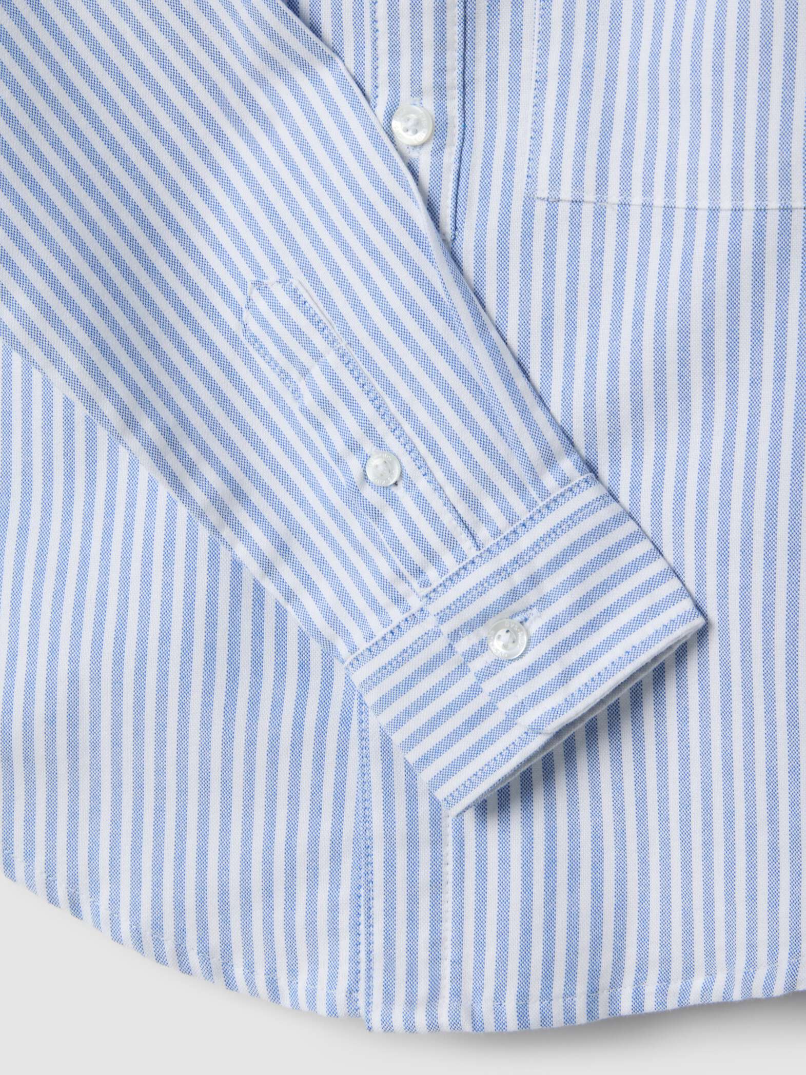 OVS Boys' regular fit multicoloured stripe pure cotton shirt