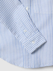 OVS Boys' regular fit multicoloured stripe pure cotton shirt