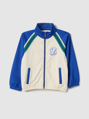 OVS Multicolour cotton blend kids' zip-up sweatshirt