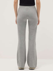 OVS Grey flared stretch cotton leggings