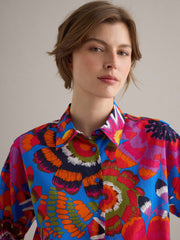 OVS Multicoloured Pure Cotton Crop Shirt