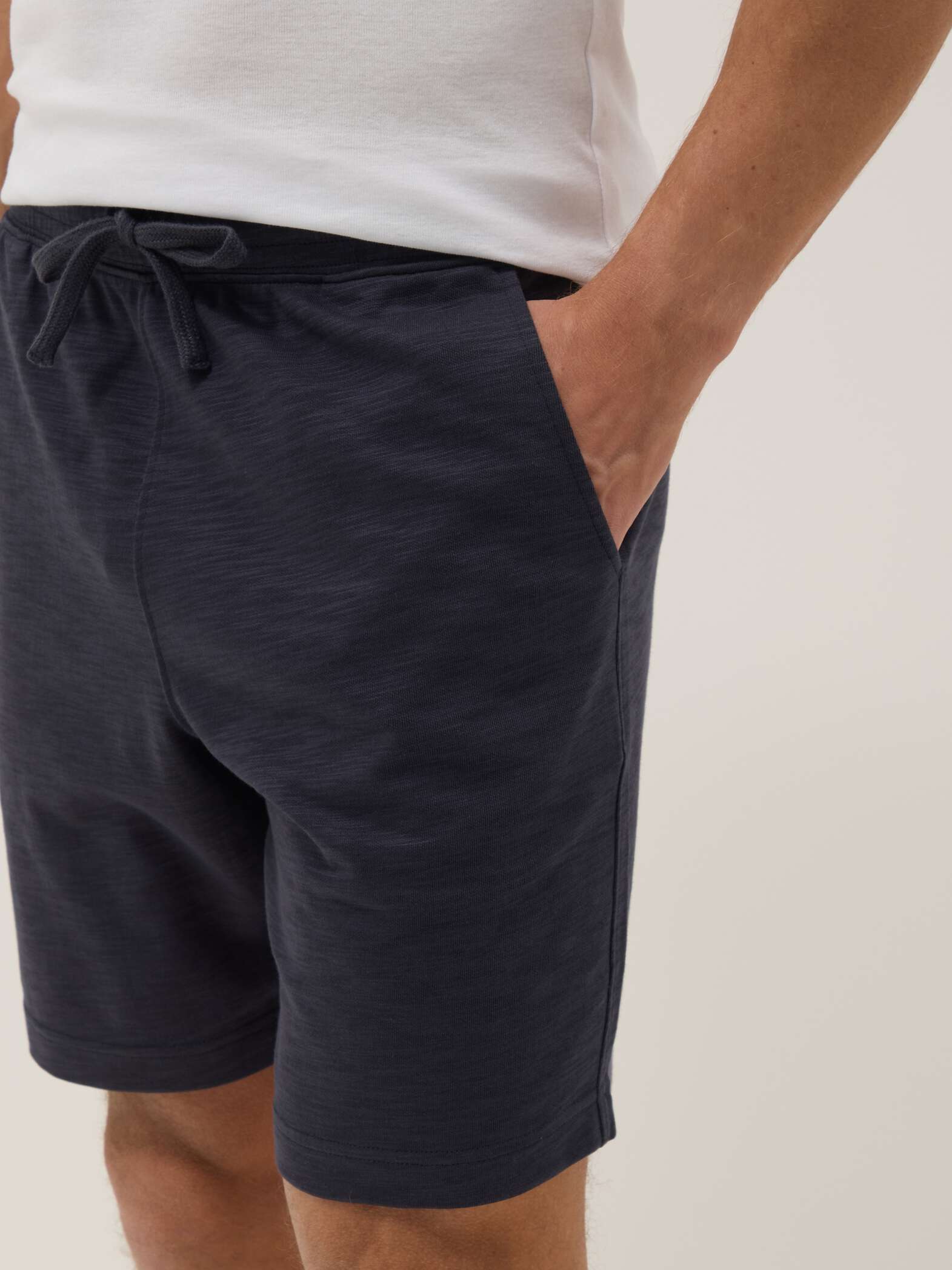 OVS Grey Cotton-Blend Pyjama Shorts, Regular Fit