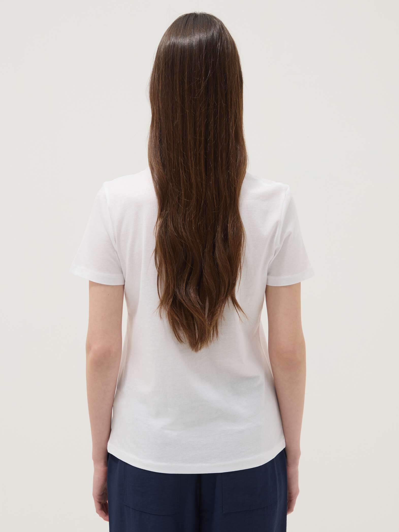 OVS White Pure Cotton T-Shirt With Floral Print