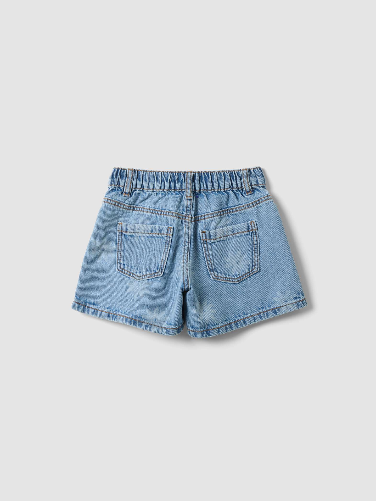 OVS Light Blue Pure Cotton Denim Shorts
