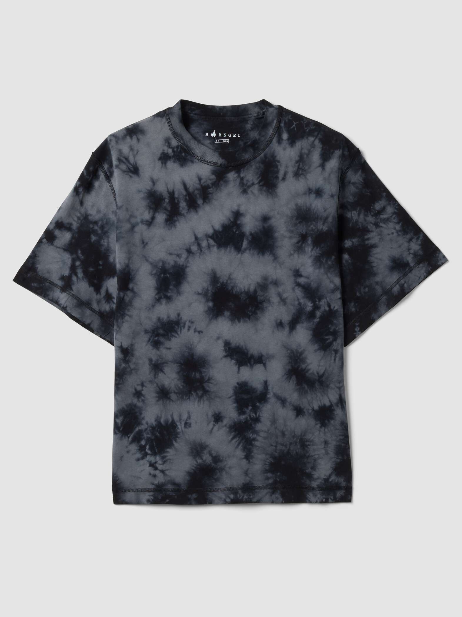 OVS Pure Cotton T-Shirt With Tie-Dye Print