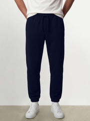 OVS Blue cotton-blend joggers, regular fit