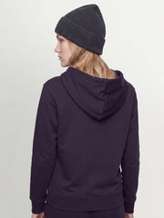 OVS Purple Cotton-Blend Hoodie, Regular Fit